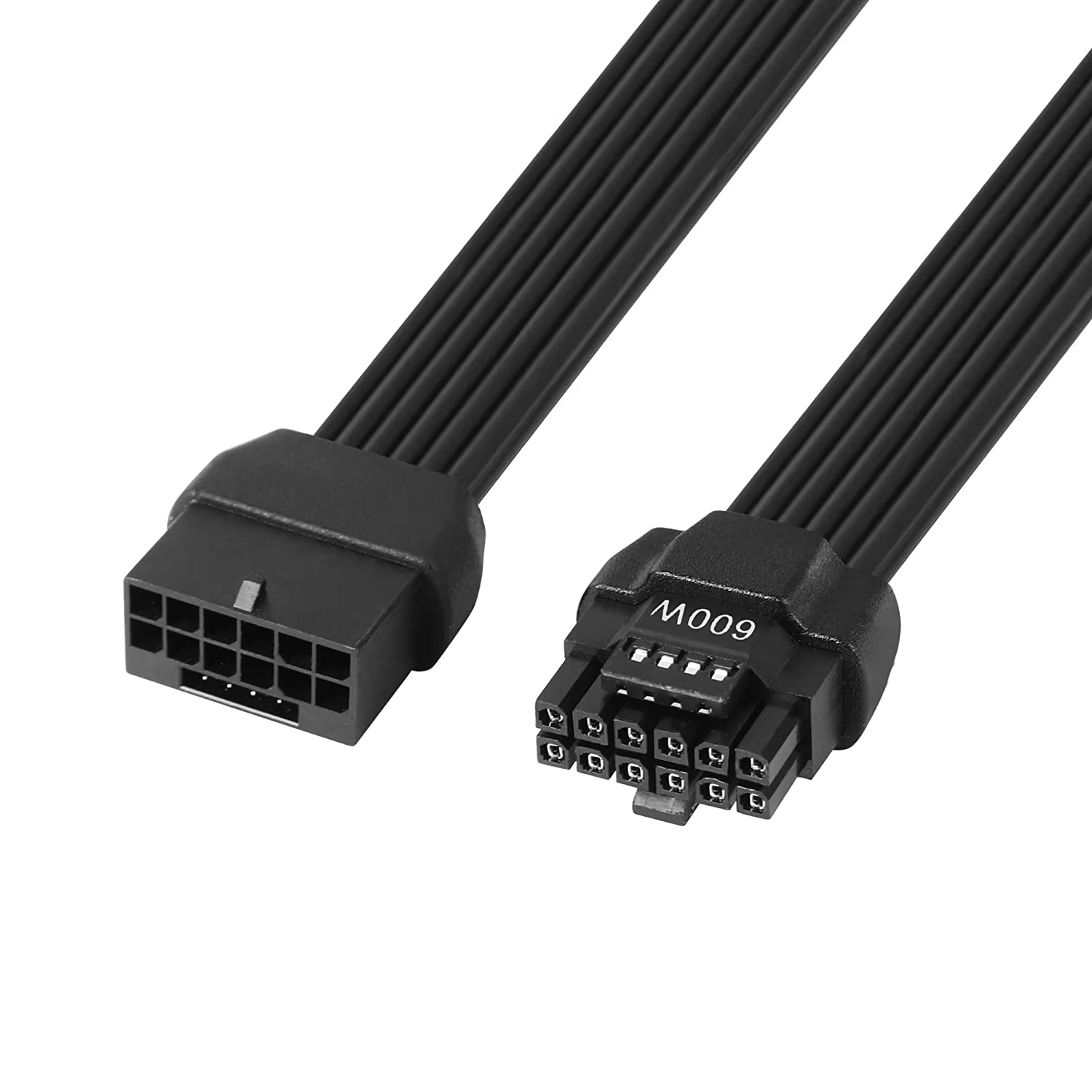 12+4 PCIe 5.0 PCIe5 16AWG 600W 公對公 12V-2x6 / 12VHPWR 顯示卡電源線