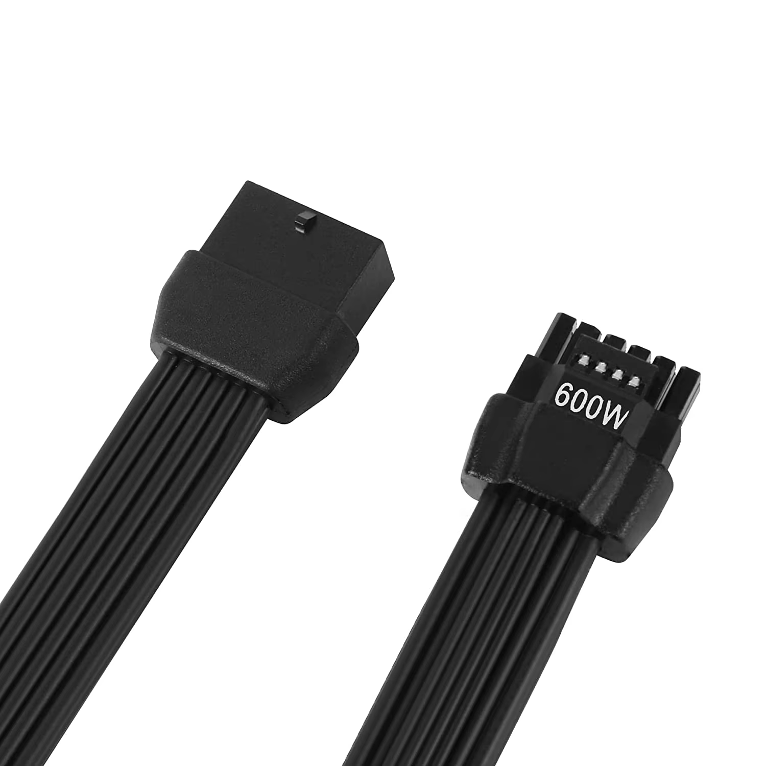 12+4 PCIe 5.0 PCIe5 16AWG 600W 公对公 12V-2x6 / 12VHPWR 显卡电源线