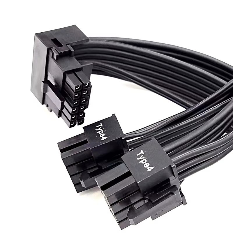 12+4 PCIe 5.0 12V-2x6 / 12VHPWR 显卡电源线
