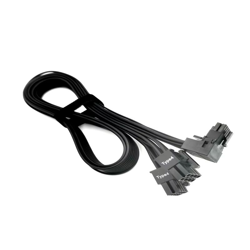 PCIe 5.0 600W 雙 8Pin 轉 12+4Pin 12VHPWR 顯示卡電源線