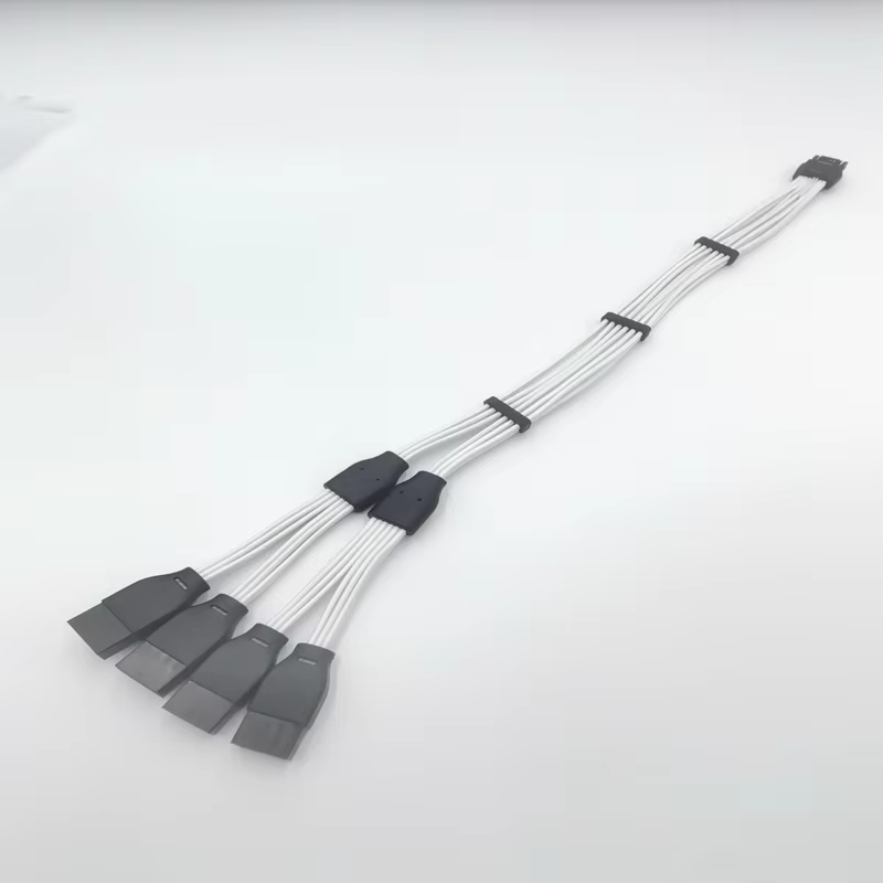 12+4 6+2 16Pin PCIe 5.0 16AWG 12V-2x6 / 12VHPWR 顯示卡電源線