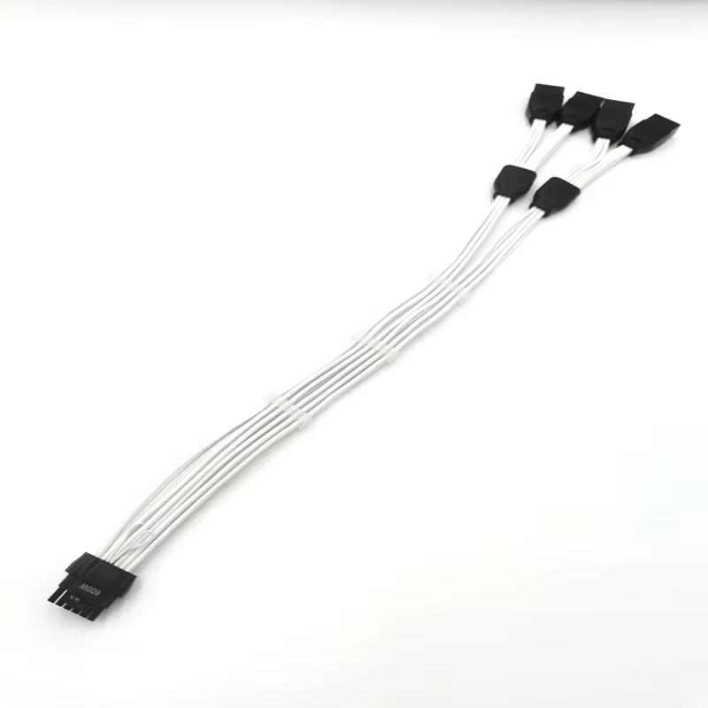 12+4 6+2 16Pin PCIe 5.0 16AWG 12V-2x6 / 12VHPWR 顯示卡電源線