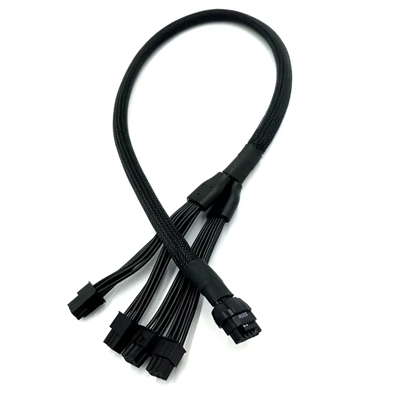 12+4 16Pin 4x6Pin PCIe 5.0 16AWG 12V-2x6 / 12VHPWR 显卡电源线