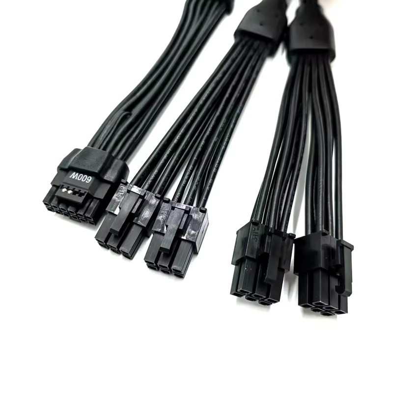 12+4 16Pin 4x6Pin PCIe 5.0 16AWG 12V-2x6 / 12VHPWR 顯示卡電源線