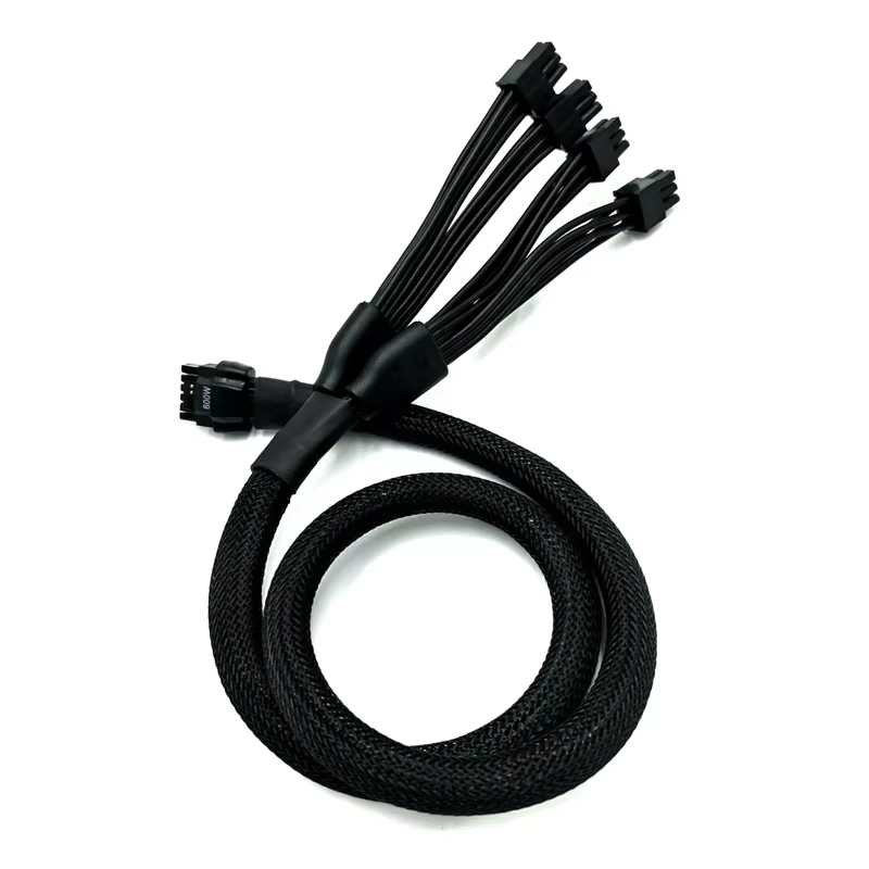 12+4 16Pin 4x6Pin PCIe 5.0 16AWG 12V-2x6 / 12VHPWR 顯示卡電源線