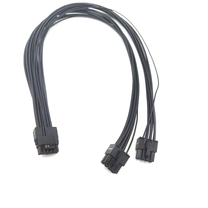 12+4 2*8P PCIe 5.0 16AWG 90° 12V-2x6 / 12VHPWR 顯示卡電源線