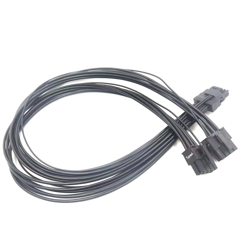 12+4 2*8P PCIe 5.0 16AWG 90° 12V-2x6 / 12VHPWR 顯示卡電源線