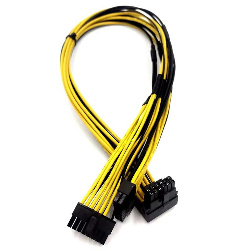 12+4 双 8P PCIe 5.0 90° 12V-2x6 / 12VHPWR 显卡电源线