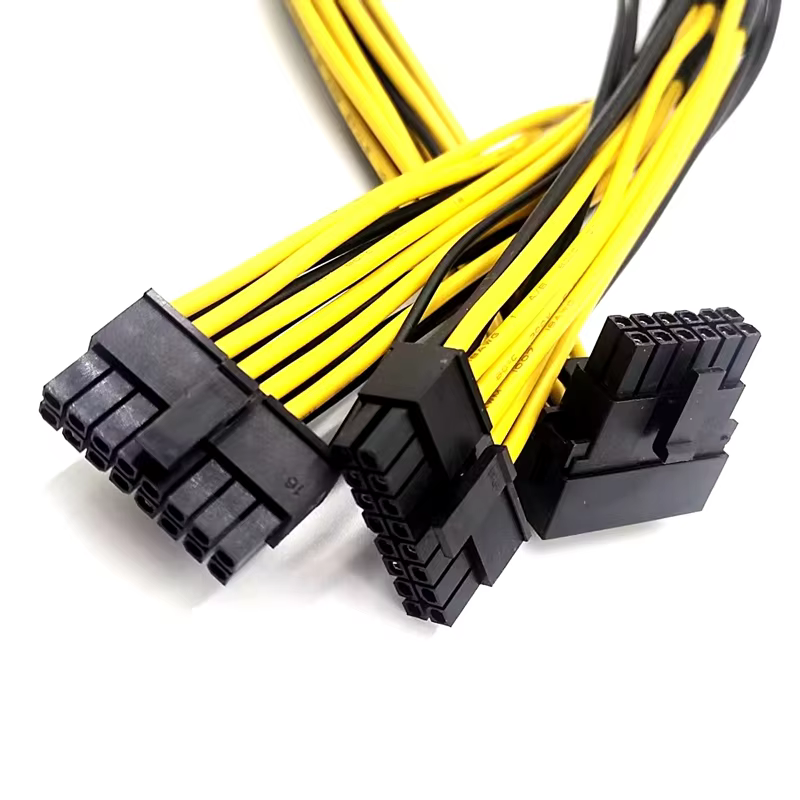 12+4 双 8P PCIe 5.0 90° 12V-2x6 / 12VHPWR 显卡电源线