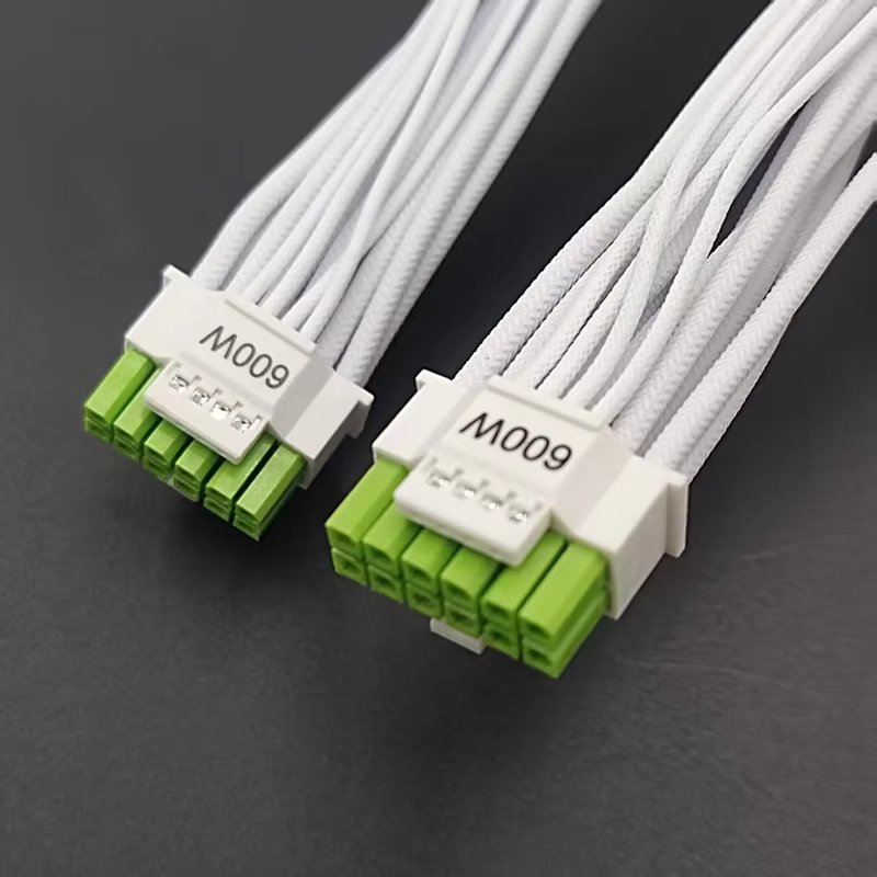 12+4 2*8P PCIe 5.0 16AWG 12V-2x6 / 12VHPWR 显卡电源线