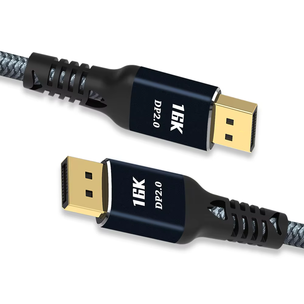 DP 2.1 16K 尼龍編織 DisplayPort 影音傳輸線