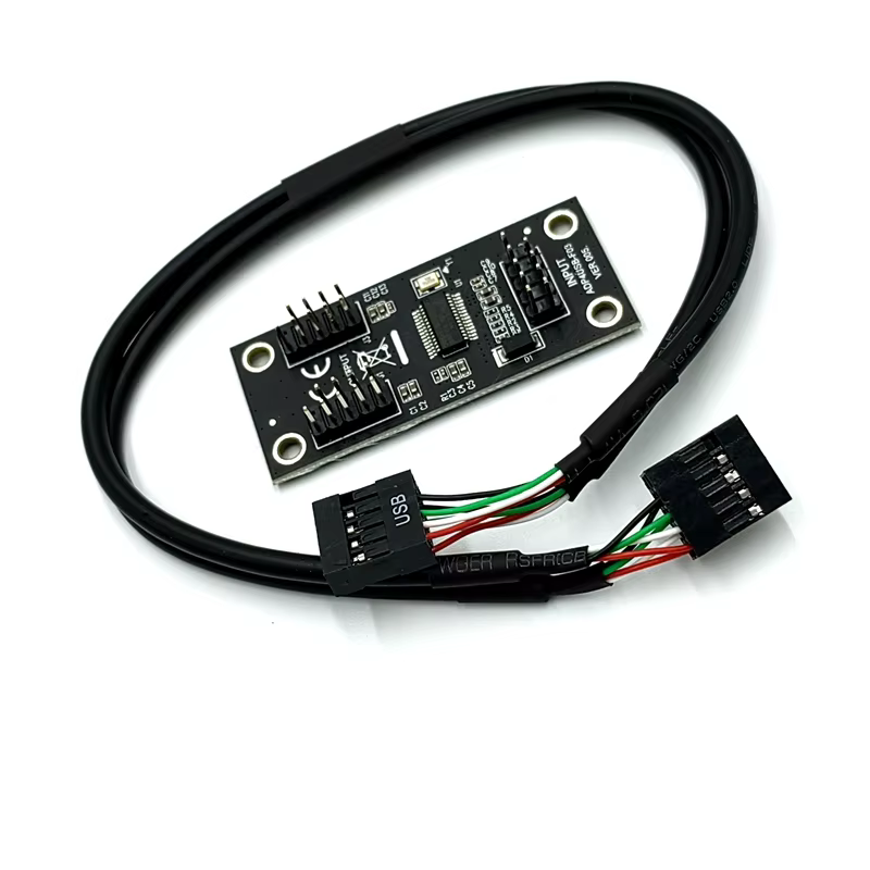 USB 2.0 9Pin 一分二主機板內建集線器