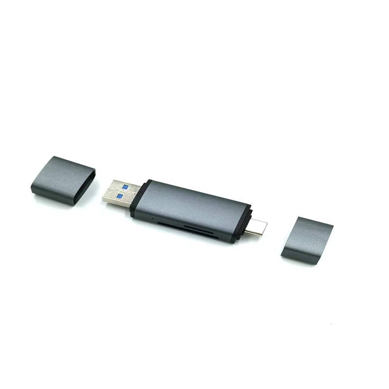 USB 3.0 5Gbps SD/TF 雙讀卡機集線器