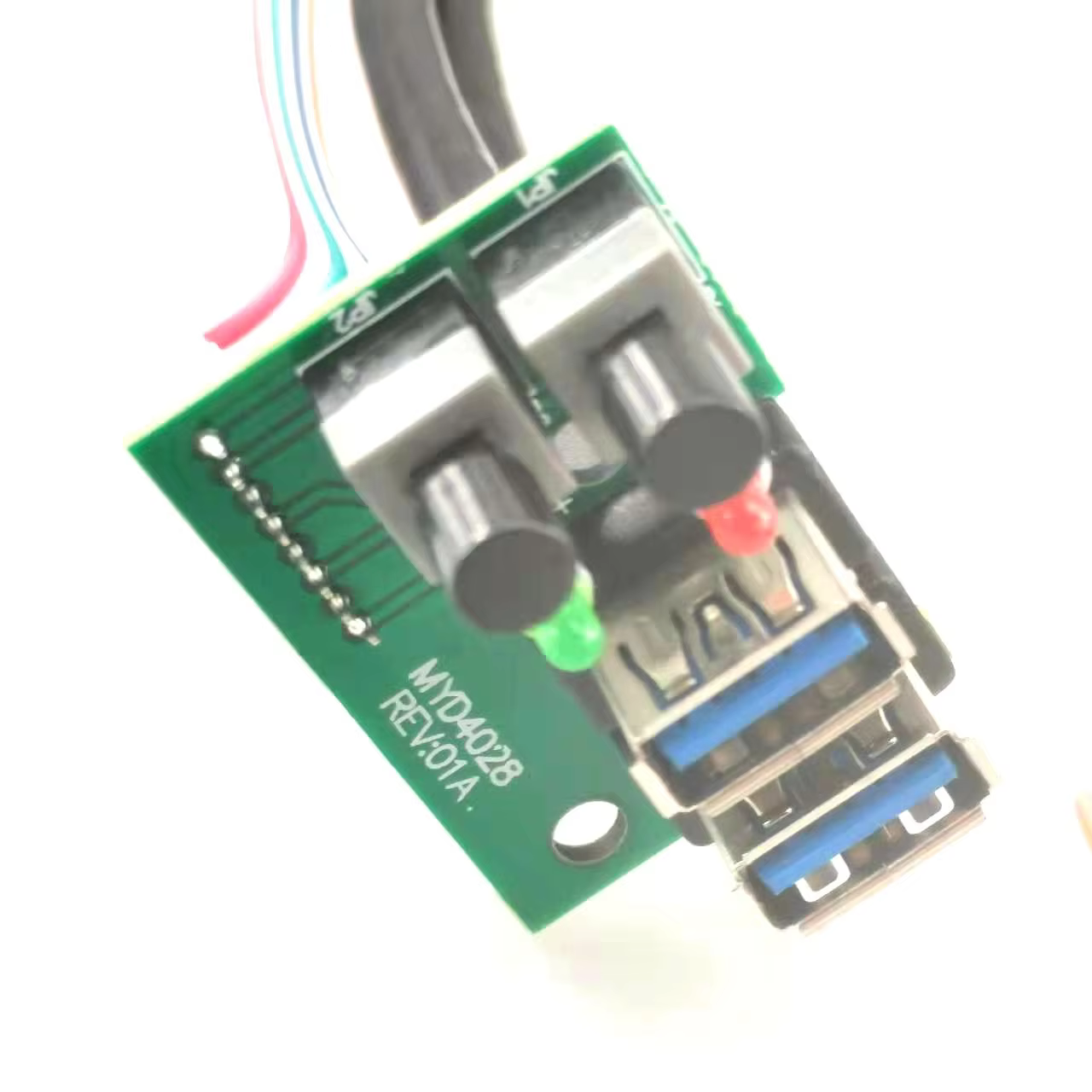 USB3.0 電腦機殼前置 I/O 線纜組件