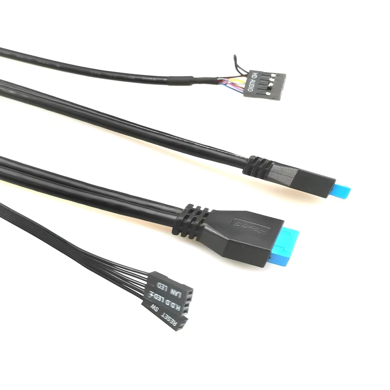 USB 3.0 电脑机箱前置 I/O 线缆组件