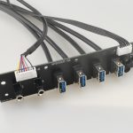 USB 3.0 电脑机箱前置 I/O 线缆组件