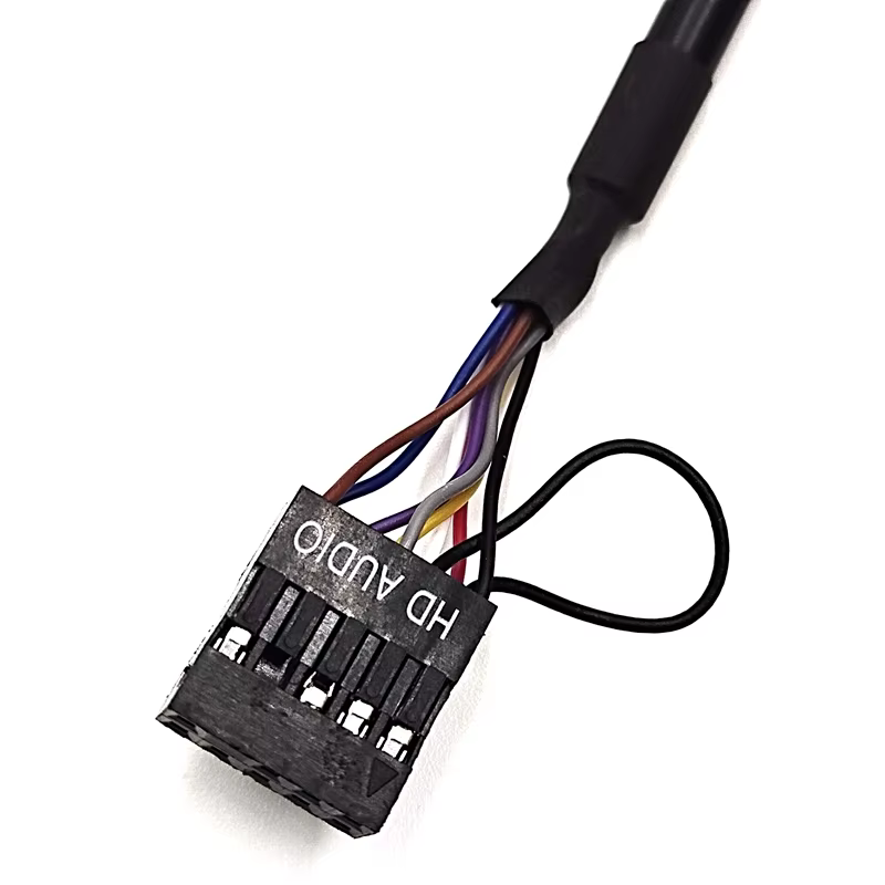 USB3.0 HD Audio 電腦機殼前置 I/O 線纜組件