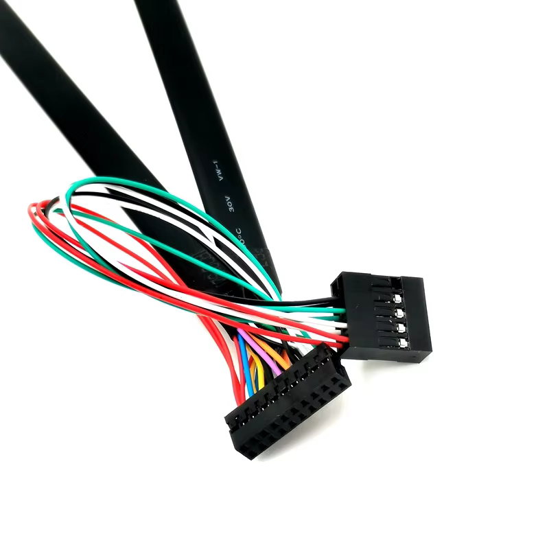 USB 3.0 转 USB 2.0 20 Pin 屏蔽 镀锡铜导体 主板 USB 接口转接线