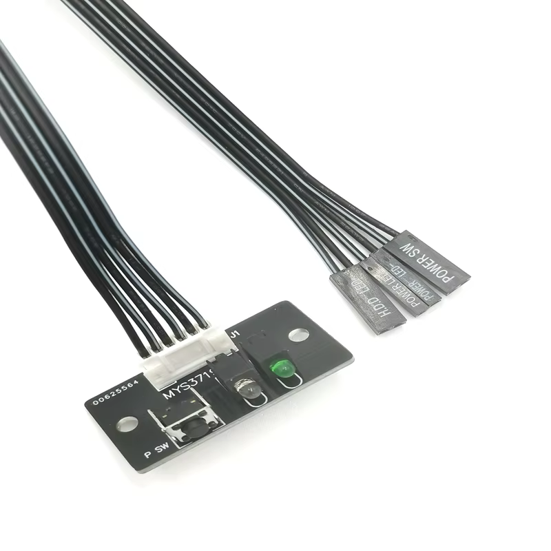 Factory Customized HDD LED and Power SW Computer case Front Panel Cable for Computer and All in One Computer