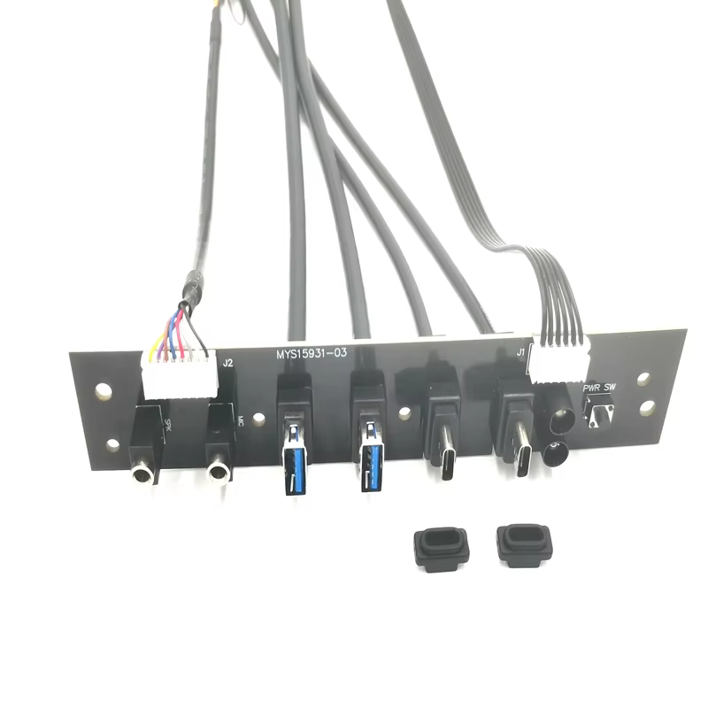 USB Type-C USB 3.0 HD Audio 电脑机箱前置 I/O 线缆组件