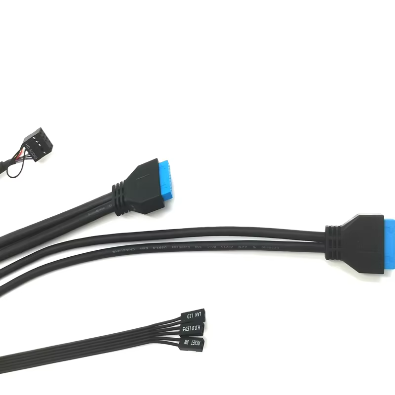 USB Type-C USB 3.0 HD Audio 电脑机箱前置 I/O 线缆组件