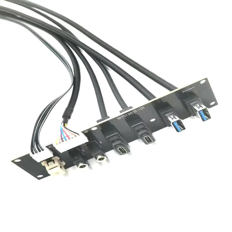 Type-C HD Audio 电脑机箱前置 I/O 线缆组件
