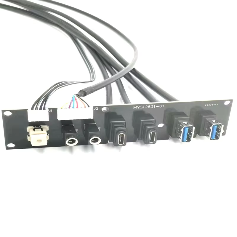 Type-C HD Audio 电脑机箱前置 I/O 线缆组件
