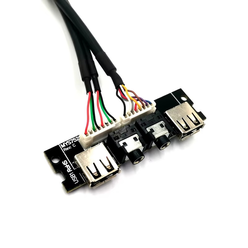 电脑机箱前置 I/O 线缆组件