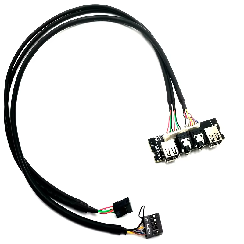电脑机箱前置 I/O 线缆组件