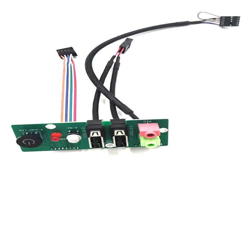ATX 電腦機殼前置 I/O 線纜組件