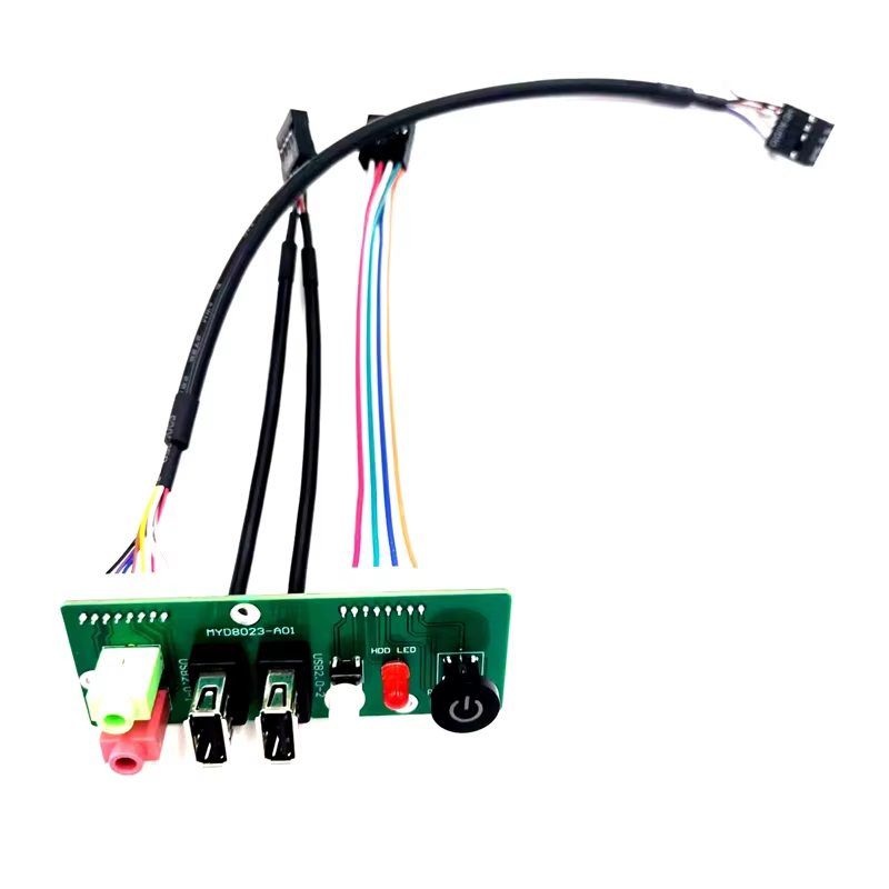 USB-C USB3.0 60cm HD Audio 电脑机箱前置 I/O 线缆组件