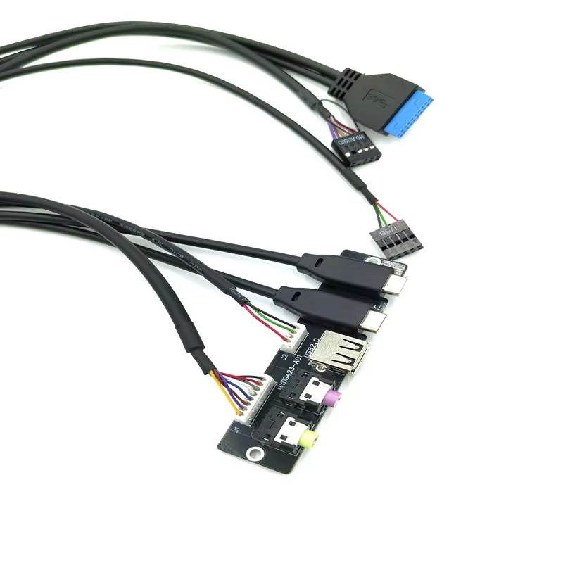 Type-C USB 3.1 60cm 电脑机箱前置 I/O 线缆组件