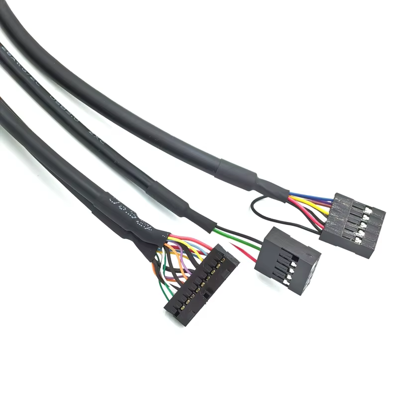 20pin Type-C USB3.0 60cm HD Audio 镀锡铜导体 电脑机箱前置 I/O 线缆组件