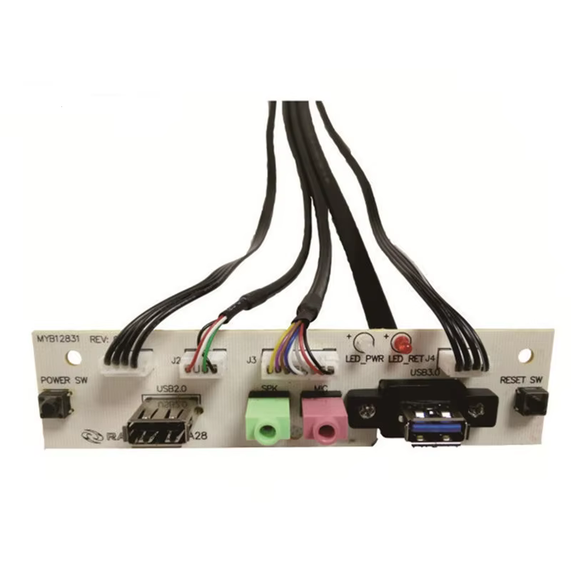 USB 3.0/2.0 + LED 电脑机箱前置 I/O 线缆组件