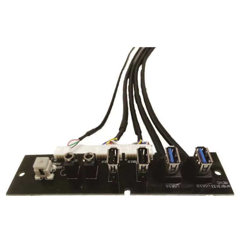 USB3.0 HD Audio 電腦機殼前置 I/O 線纜組件