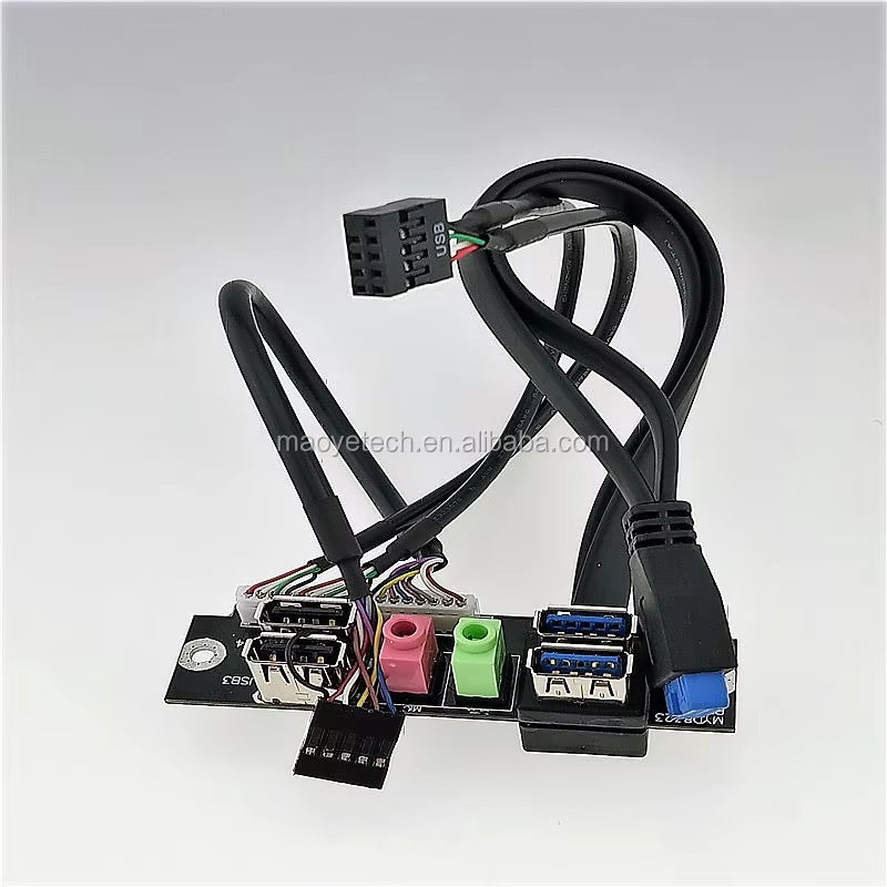 USB3.0 电脑机箱前置 I/O 线缆组件