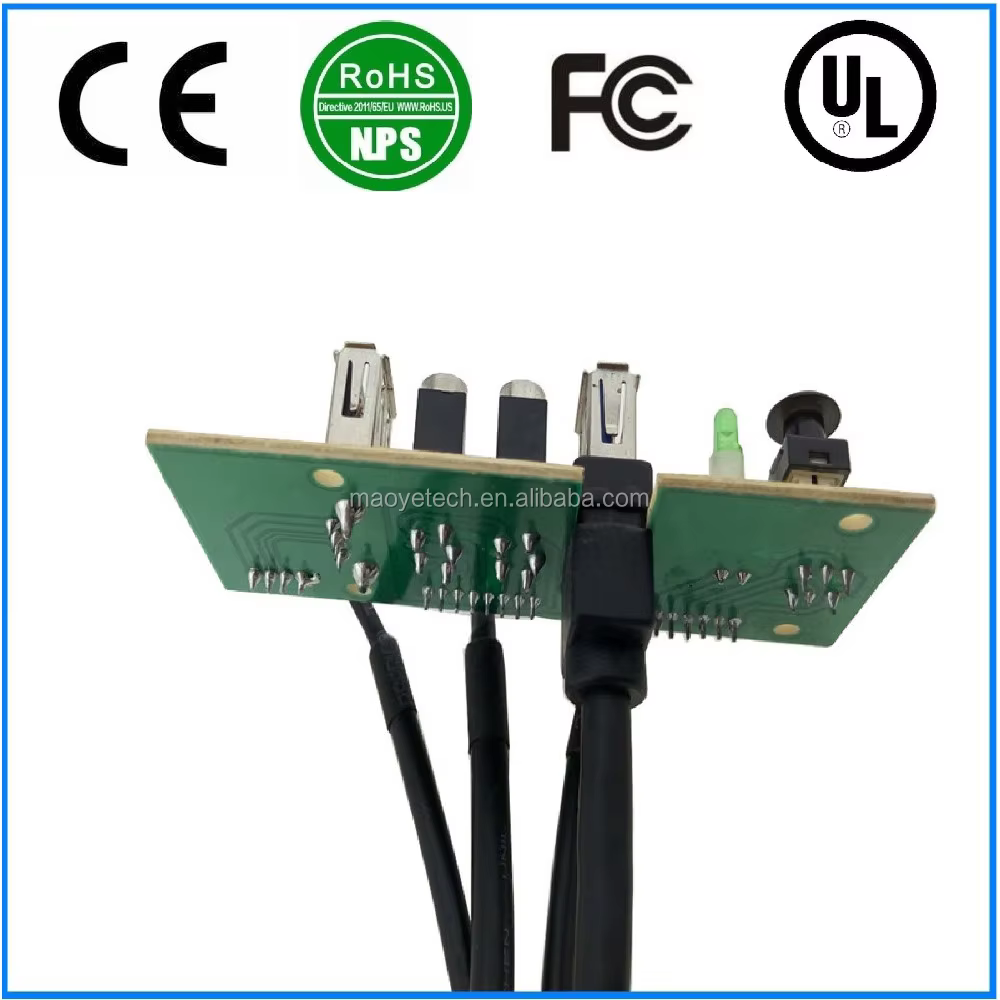 ATX USB3.0 HD Audio ITX / SFF 电脑机箱前置 I/O 线缆组件