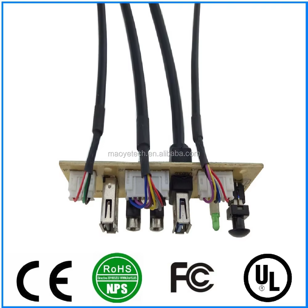ATX USB3.0 HD Audio ITX / SFF 电脑机箱前置 I/O 线缆组件