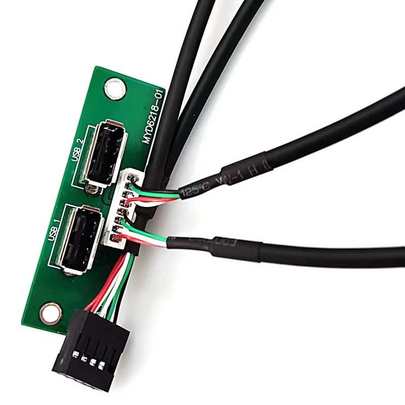 電腦機殼前置 I/O 線纜組件