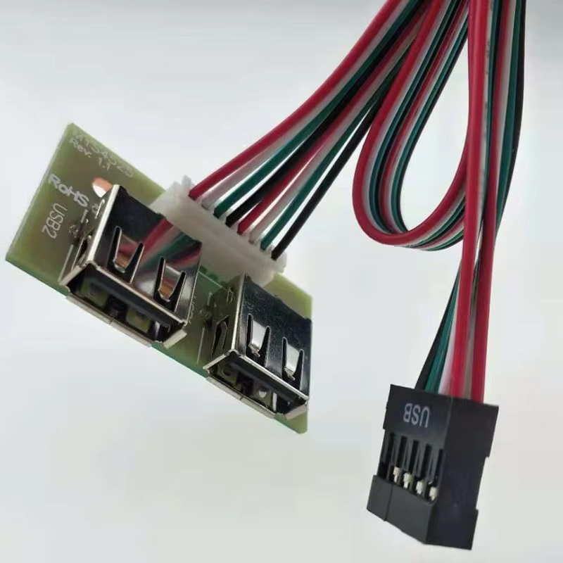 电脑机箱前置 I/O 线缆组件