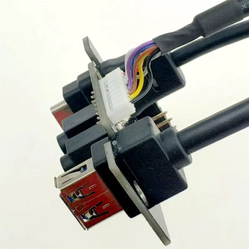 Usb 3.0 HD Audio 电脑机箱前置 I/O 线缆组件