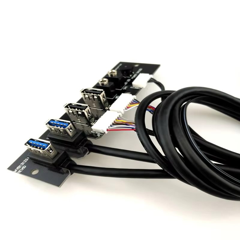 USB3.0 HD Audio 电脑机箱前置 I/O 线缆组件