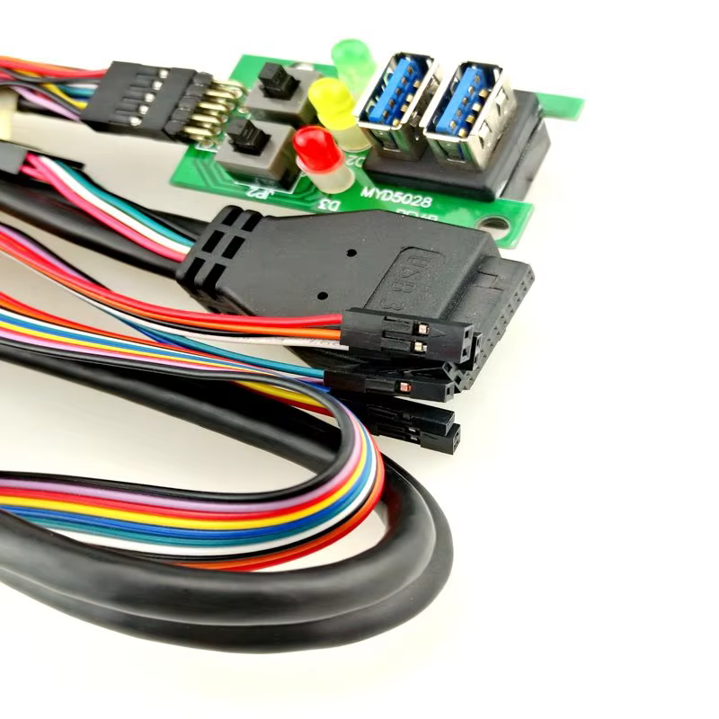 USB3.0 电脑机箱前置 I/O 线缆组件