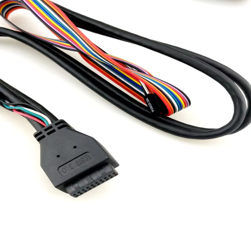 USB3.0 电脑机箱前置 I/O 线缆组件