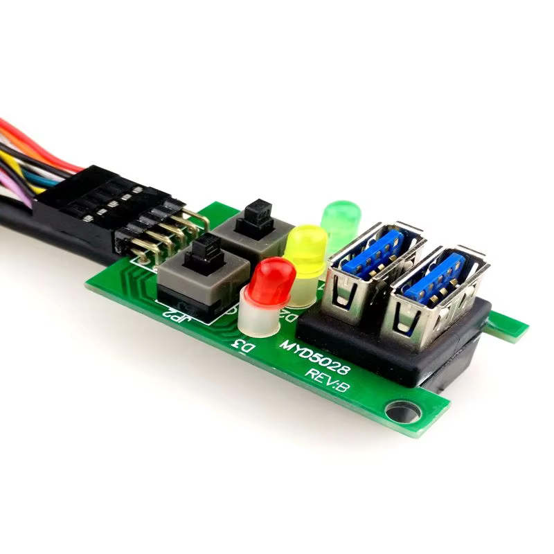 USB3.0 电脑机箱前置 I/O 线缆组件