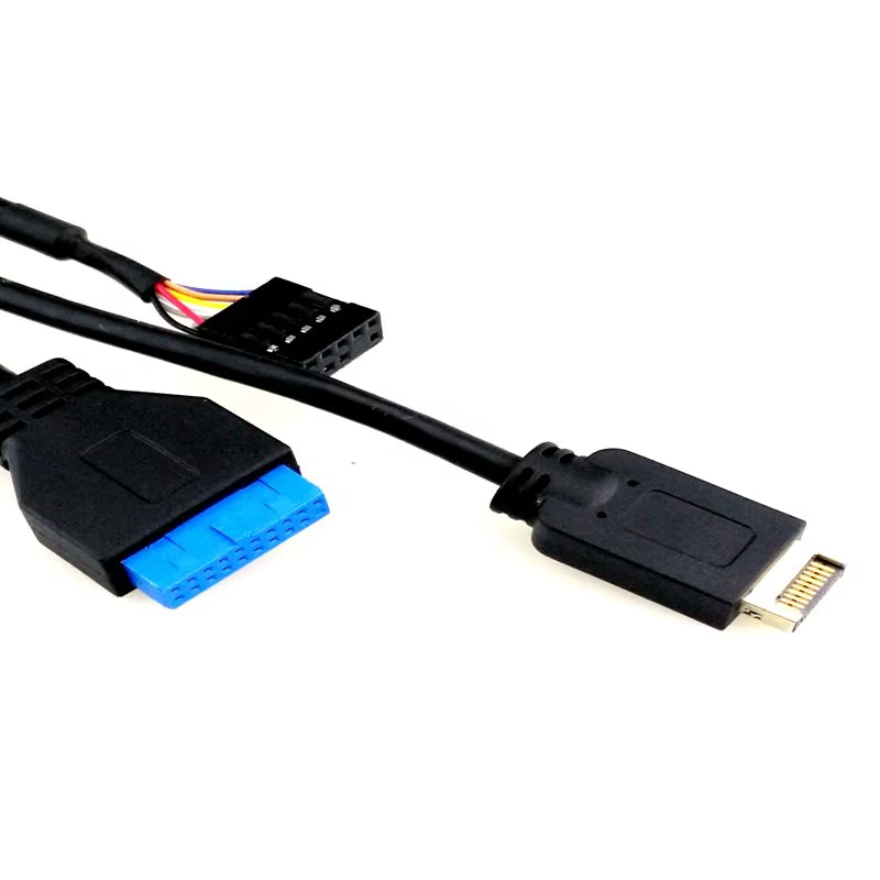 USB-C USB 3.0 HD Audio 電腦機殼前置 I/O 線纜組件