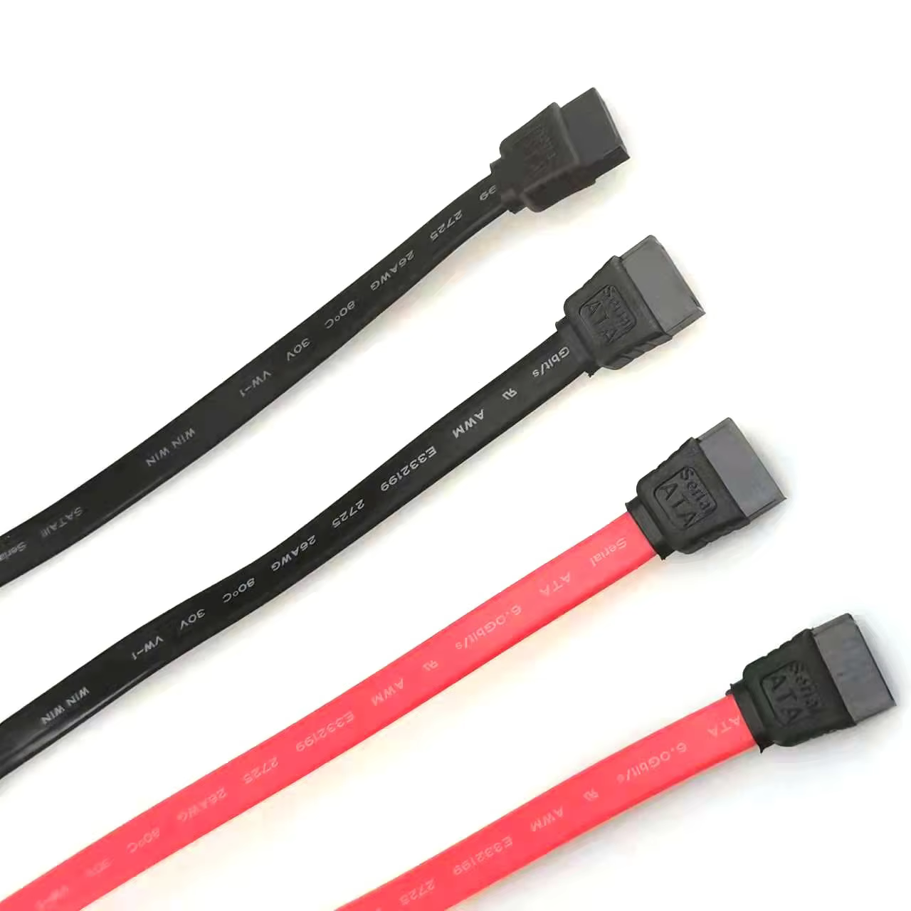 直通對直通 屏蔽 SATA 資料線