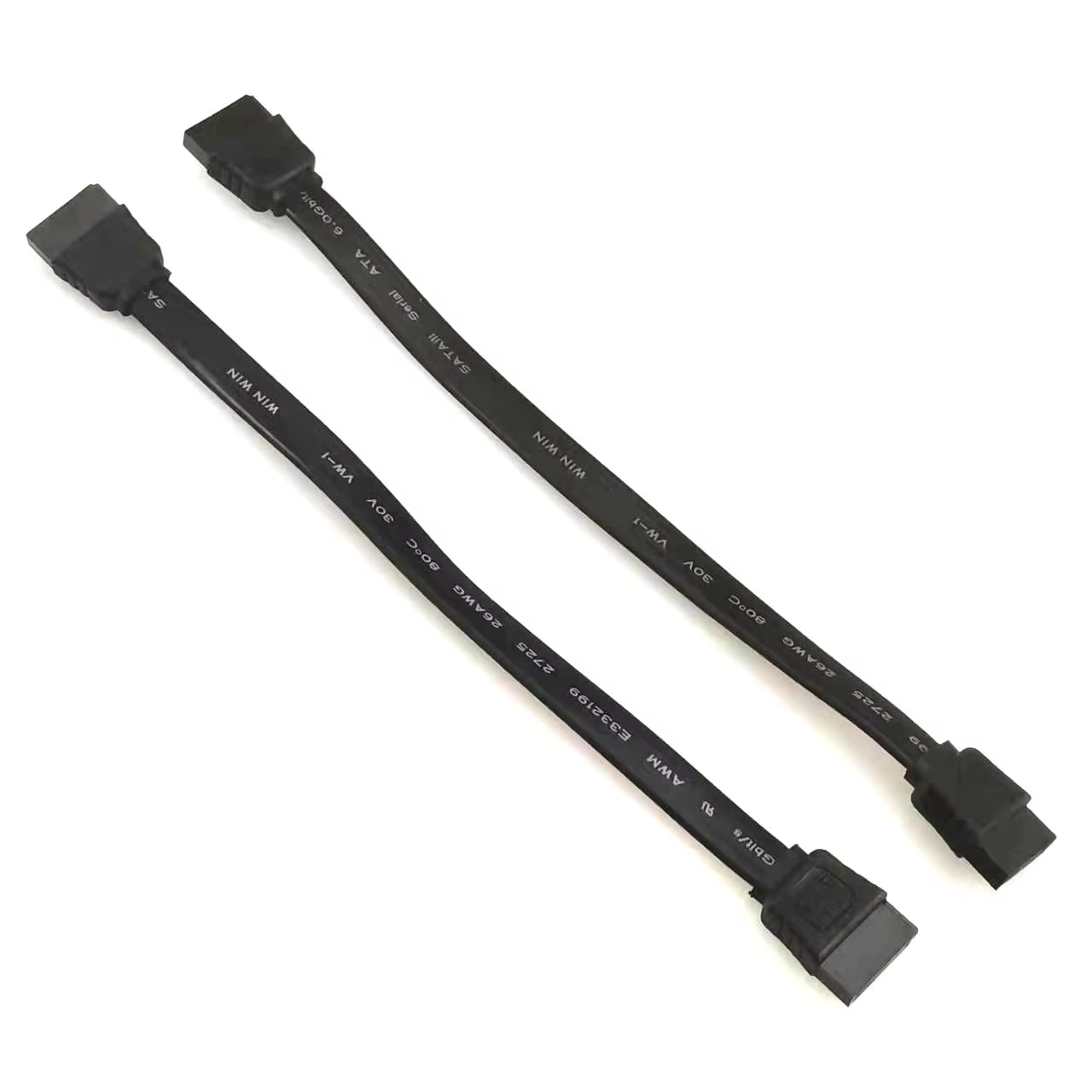 直通對直通 屏蔽 SATA 資料線