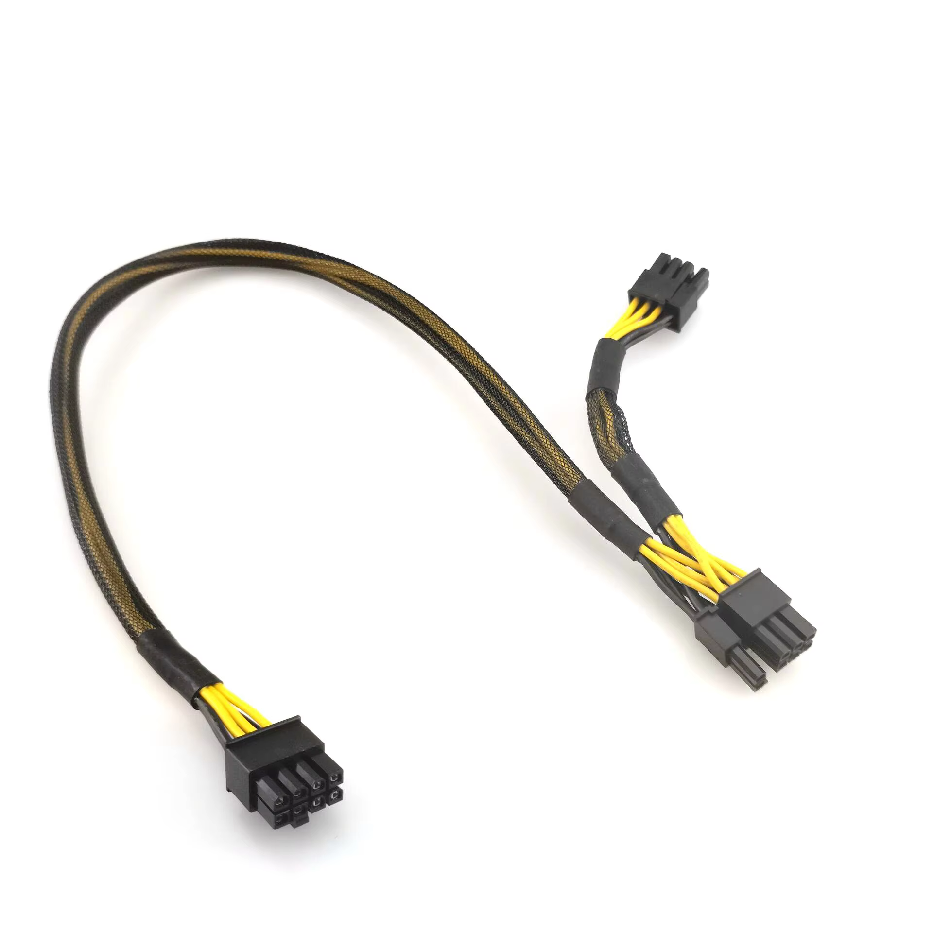 6+2 屏蔽 纯铜导体 PCIe 6Pin / 8Pin 显卡电源线