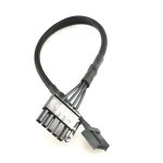 RCA 20AWG 270mm 純銅導體 SATA / Molex 周邊電源線